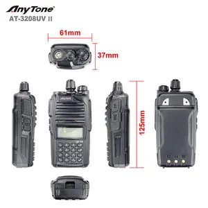 Anytone AT-3208UVII иди и болтай walkie talkie портативный двухстороннее радио рация