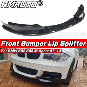 RMAUTO Carbon Fiber <b>Car</b> Front Bumper Splitter Spoiler Lip <b>Diffuser</b> <b>for</b> BMW 1 Series E82 E88 M Sport 2007-2013 Splitter <b>Diffuser</b> - Product Image 1