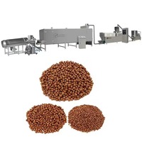 Machine d'extrusion automatique fiable et durable de grande capacité pour la production d'aliments flottants pour poissons en aquaculture