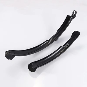 Campione Gratuito Parafango per Bicicletta Adatto a Ruote da 26" <span class=keywords><strong>e</strong></span> 27", Modello Allungato <span class=keywords><strong>e</strong></span> Avvolgente per Mountain <span class=keywords><strong>Bike</strong></span>, Parafango Anteriore <span class=keywords><strong>e</strong></span> Posteriore - Product Image 5