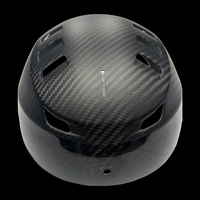 Casque de vélo modulaire personnalisable en fibre de carbone demi-visage par Johhar, réglable pour les sports multiples, la moto