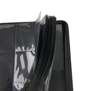 Manufacturer Customize High Quality PU Material 9 Pockets Trading Card Binder for Cards Storage Display - Product Image 6