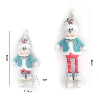 Nouveau Style personnaliser grand Smart activé bonbons couleur dessin animé poupées jouets en peluche bébé réconfortant Animal en peluche jouet pour noël