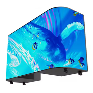 Новый Гибкий Настольный светодиодный дисплей для помещений p2.5 мм мягкий изогнутый DJ Booth светодиодный экран для ночного клуба Бар - Product Image 2