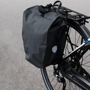 Bolsa de Bicicleta de Plástico Resistente, Portaequipajes para Bicicleta de Montaña, Bolsa Impermeable de un Solo Lado, Mochila para Ciclismo de Larga Distancia al Aire Libre, 25.4L - Product Image 6