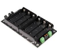 Boîtier de batterie externe 12V support de batterie 21700 boîte de rangement Circuits d'équilibre 40A 80A BMS PCB 3S mur d'alimentation 21700 batterie bricolage Ebike