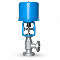 Vanne de régulation d'angle à 90 degrés à commande électrique pour la régulation de fluides industriels, solution de projet OEM personnalisée