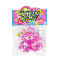 Jouet anti-stress souple en TPR, hibou amusant aux grands yeux et bouche de saucisse, à remontée lente, cadeau pour jeunes filles et garçons