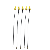 Ensemble de câbles coaxiaux RF 200 mm 1,13 mm avec connecteur UFL, prise SMA, connecteur traversant RP, câble d'extension en queue de cochon