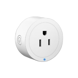 Prise intelligente Wi-Fi 3 trous standard américaine 10A avec contrôle à distance BLE, interrupteur sécurisé et durable, temporisation, compatible avec les appareils vocaux - Product Image 1