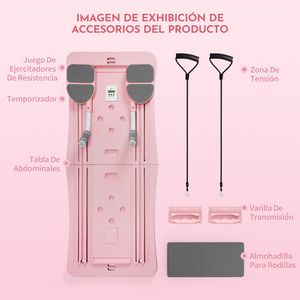 Planche de Pilates portable et pliable en stock en Espagne – Équipement de gym à domicile pour l'entraînement du tronc, alternative au tapis d'exercice - Product Image 3