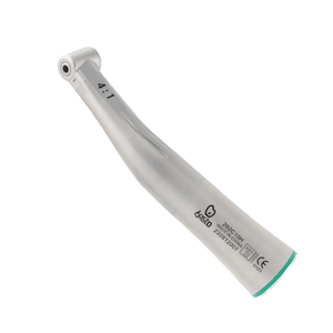 BESTO Dental Eléctrico Contra-ángulo de Botón 4:1 con Anillo Verde, de Baja Velocidad, de Acero Inoxidable, Pieza de Mano Endodóntica con Motor Certificado CE - Product Image 4