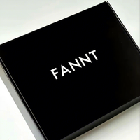 Boîtes d'emballage pour vêtements haut de gamme personnalisées, logo personnalisé, boîtes en papier cadeau noires, boîtes d'expédition tendance et élégantes pour vêtements