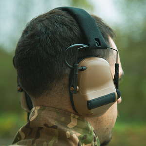 Chiến thuật giao tiếp kép EMI/RFI chụp bảo vệ milpro tai nghe với U-174 Nato cáp tiêu chuẩn - Product Image 2