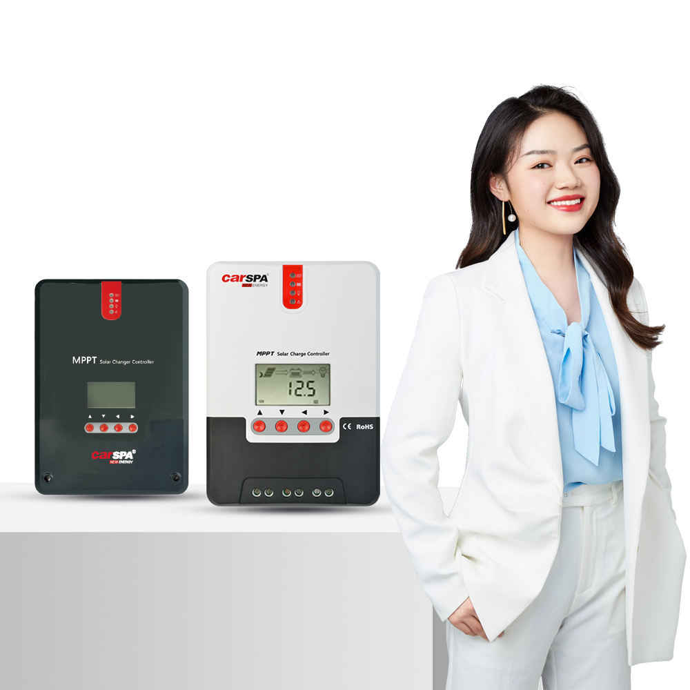 CARSPA 30a Mppt Solar Charge Controllers 10a 20a 30a 40a 12v 24v 36v 48v Solar Battery Charger Controller Factory Price