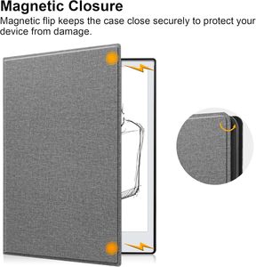 Premium PU cuero libro Folio Slim Smart Cover Case con Portalápices para notable 2 Papel <span class=keywords><strong>Tablet</strong></span> 10,3 "2020 lanzado - Product Image 2