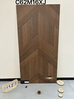 Vente directe d'usine, carreaux imitation bois 600*1200mm, salon et chambre à coucher, carreaux rustiques antibactériens, carreaux en brique réfractaire