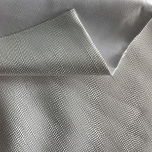 Blanco resistente al fuego FR Ava Ripstop Blackout cortina tela aislamiento térmico - Product Image 1