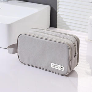 Personalized Polyester Dry Wet Separation Toilet <b>Wash</b> <b>Bag</b> New Design Fashionable Portable Case Zipper Closure Cosmetic <b>Bag</b> - Product Image 4