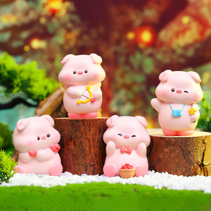 Nouvelles décorations de bureau Manyue Piggy pour filles, décoration de chambre, poupée mignonne et exquise, vente en gros - Product Image 1