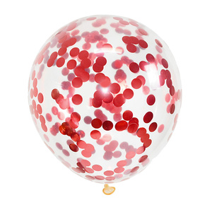 12 pouces <span class=keywords><strong>or</strong></span> <span class=keywords><strong>Rose</strong></span> argent confettis paillettes ballons Transparent rond paillettes Confeti Para Globos pour mariage fête d'<span class=keywords><strong>anniversaire</strong></span> déco - Product Image 6