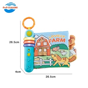 Rompecabezas educativo Musical suave e iluminación juguete educativo <span class=keywords><strong>para</strong></span> niños, libros <span class=keywords><strong>de</strong></span> tela <span class=keywords><strong>de</strong></span> operación <span class=keywords><strong>de</strong></span> batería <span class=keywords><strong>de</strong></span> historia suave <span class=keywords><strong>para</strong></span> bebé - Product Image 5