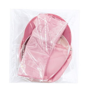 Sombrero rosa azul marino con bufanda Set Flat Top Yacht Vacation Sailor Captain Hat Girl Pink Boat Admiral Cap Bachelorette Party Hat - Product Image 6