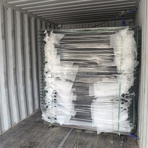 Thép hiện đại hàng rào an ninh nhà máy trực tiếp bán mạ kẽm kẽm cho ngoài trời Vườn đường lái xe nhà và biệt thự sử dụng - Product Image 6