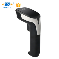 Escáner de código de barras 1D portátil con fuente de luz CCD USB con cable Tamaño A4 Colocación de soporte de papel máximo para sistema POS Compatible con Android
