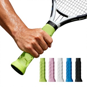 Overgrip de silicona de alta elasticidad para palas de pickleball y tenis, protector de mango hexagonal tipo panal, universal, fabricado en China - Product Image 1