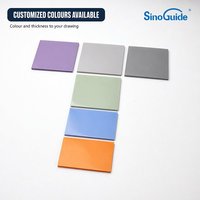 Coussin thermique personnalisé TCP250-2, matériau d'interface thermique haute tension pour CPU, GPU, LED, modules d'alimentation télécom, dissipateur de chaleur