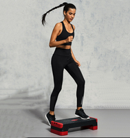 Equipo de Fitness 3 niveles ajustable aeróbico paso gimnasio plataforma ejercicio tabla aeróbica paso a paso aeróbico plataforma paso a paso aeróbico