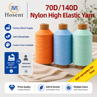 Fil à tricoter à la main HOSENT STYLE 70D/2 40D, haute ténacité, haute élasticité, écologique, antibactérien, 100% nylon 6