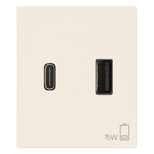 <b>Usb</b> A+C Power Adapter 15W 3A 5V Wall Charger For Mobile Devices - Product Image 1