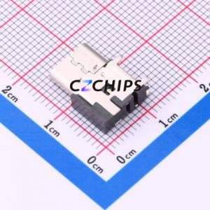 UC03-0B16F45811 USB Connector SMD Connector ( Connector Type: Type-C )( Gender: Female )( Mounting Type: Side Mount ) - Product Image 2