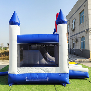 Castillo Inflable Azul Mágico de PVC para Juegos al Aire Libre, Casa de Brinco Inflable, Casa Inflable para Exteriores - Product Image 2