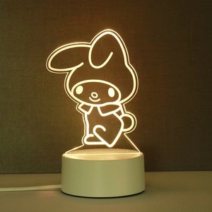 HOT 3D Cartoon Night Light Niños Led Regalos Iluminación ambiental Pareja Regalos Lámpara de noche Regalo de cumpleaños - Product Image 2