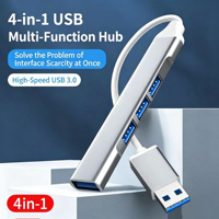 USB Docking Station 3.0 Hub with Multiple Ports High-Speed Transmission Converter Connector Type C Expansion Dock Splitter