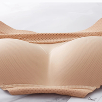 Pantis de Control Sexy para Mujer Moldeadoras de Cintura Tipo Triángulo Transpirables con Relleno de Esponja para Levantar Cadera y Glúteos