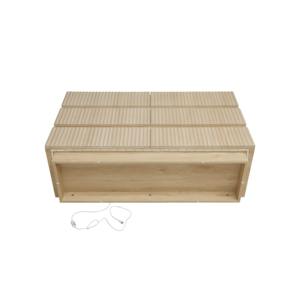 <span class=keywords><strong>Commode</strong></span> <span class=keywords><strong>double</strong></span> moderne à 6 tiroirs avec organisateur de tiroirs à LED Rangement en acier inoxydable pour chambre à coucher Salon Directement de l'usine - Product Image 6