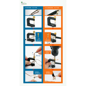 เครื่องมือซ่อมสกรูแว่นตาโลหะ รุ่น St Screw Puller 3T-004 น้ำหนักเบา สำหรับสกรูหักหรือสกรูที่เสียหาย ใช้สำหรับซ่อมกรอบแว่น - Product Image 2
