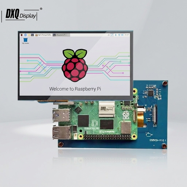 5 Inch Touch TFT LCD Display MIPI DSI  Interface  800*480 Resolution for Raspberry Pi