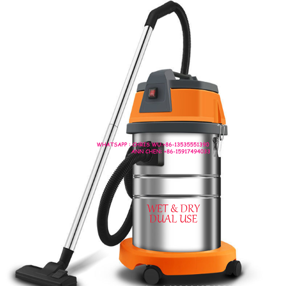 Пылесос для сухой и влажной уборки, 25 л, 2000 Вт