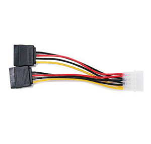 <span class=keywords><strong>2</strong></span> x SATAケーブル延長スプリッタケーブル1x4ピンIDEモレックス - Product Image 4