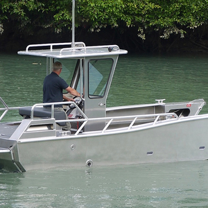 เรืออลูมิเนียมขนาด 21 ฟุต ได้รับการรับรองจาก OEM สำหรับพายเรือ ตกปลา เรือยอชท์สุดหรู งานเชื่อมคุณภาพสูง สำหรับกีฬาและสันทนาการ - Product Image 2