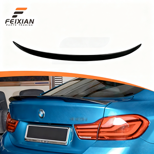 Spoiler Posteriore Stile MP per <span class=keywords><strong>BMW</strong></span> <span class=keywords><strong>Serie</strong></span> <span class=keywords><strong>4</strong></span> F32 F36 2013-2020, Ala Singola per Bagagliaio in Materiale ABS, Parte di Modifica - Product Image 1