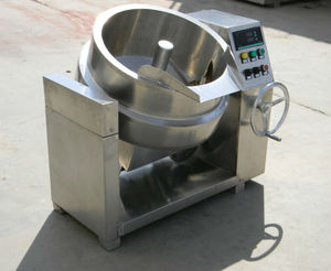 50 Liter industrielle elektrische Heizung Rühren Kochkessel Topf mit Rührwerk - Product Image 6