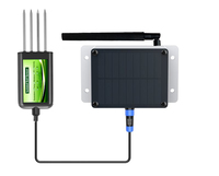 Sensor de Suelo Inalámbrico 4G CIPPUS 8 en 1, Vigilancia Inalámbrica 4G con Energía Solar, Monitoreo Móvil, Datos Habilitados