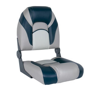 Sièges de conducteur marins pour bateaux pneumatiques, bateaux d'assaut en aluminium et fibre de verre - Sièges de pêche pliants pour yachts, matériel de bateau - Product Image 1