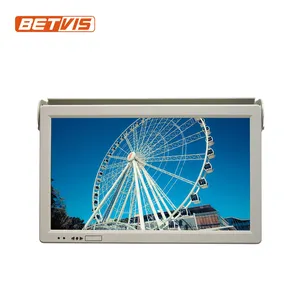 Đáng Tin Cậy Shake-Proof 19 Inch LCD Bus Monitor Mạng Quảng Cáo Hiển Thị Với Hoàn Toàn Miễn Phí CMS Phần Mềm